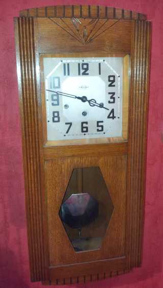 Broc'Antic - ✨Très rare horloge mécanique, carillon